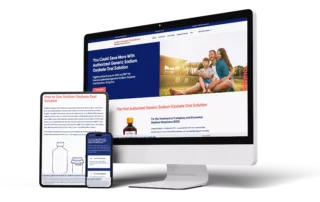 Custom Sodium Oxybate Oral Solution website for patients and prescribers.